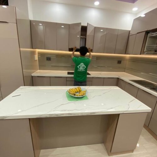 Tủ Bếp Nhôm Cao Cấp