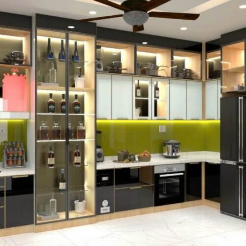 Tủ Bếp Nhôm Cao Cấp