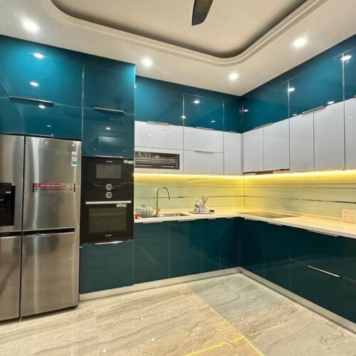 Tủ Bếp Cánh Kính