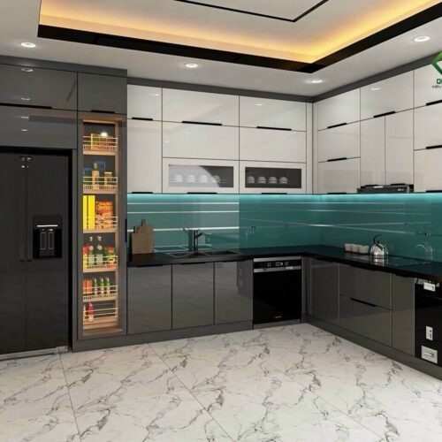 Tủ Bếp Nhôm Hệ