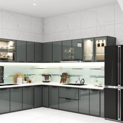 Tủ Bếp Hợp Kim Nhôm