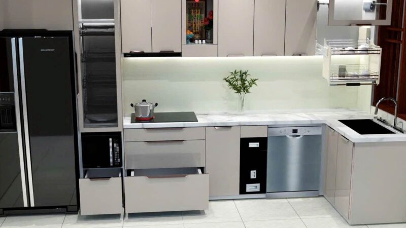 Tủ Bếp Hợp Kim Nhôm