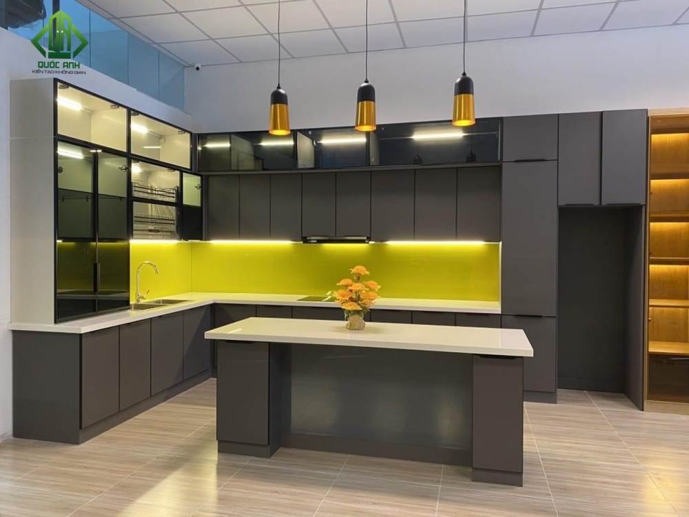 Tủ Bếp Nhôm Omega