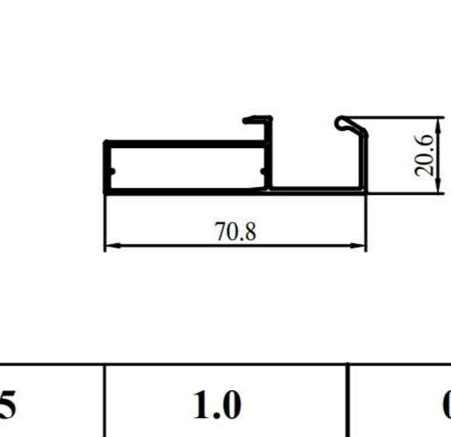 Hệ Nhôm Tay Nắm C