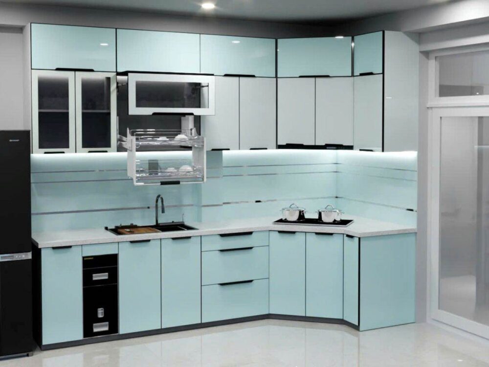 Tủ Bếp Góc Bát Giác