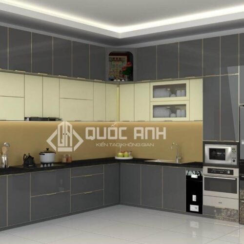 Tủ Bếp Nhôm Hợp Kim